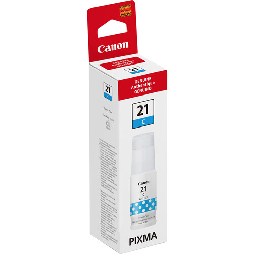 Canon GI-21 compatible Ink Bottle Cyan for PIXMA™ G3260