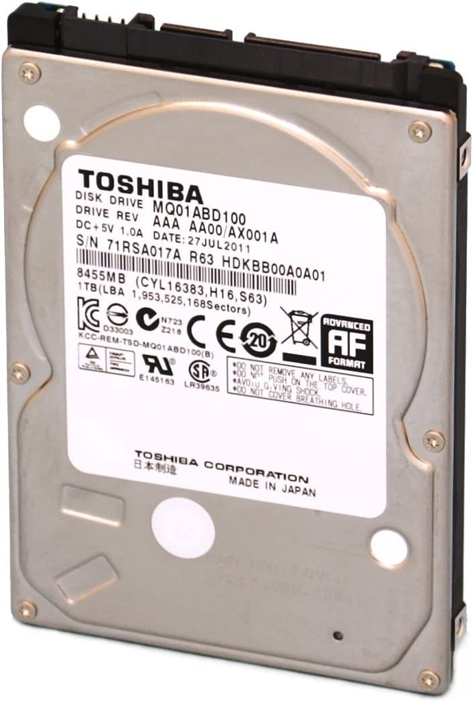 Disco Duro 1TB 2.5" Internal