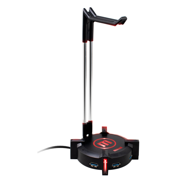 Maxell CA-HS Soporte Gaming para Audífonos con HUB USB 3.0