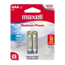 Maxell LR03 2PK Batería Alcalina AAA 1,5VOLTS Blister 2 Unidades