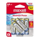 Maxell LR06 4+2PK Batería Alcalina AA (Total 144 Baterías)