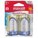 Maxell LR20 2pk Batería Alcalina Tipo D (Total 24 Baterías)
