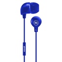 Maxell IN-BAX Audífonos con Micrófono Azul (50 Unidades)