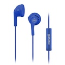 Maxell EB-MIC Earbuds con Micrófono Azul Marino (12 Unidades)
