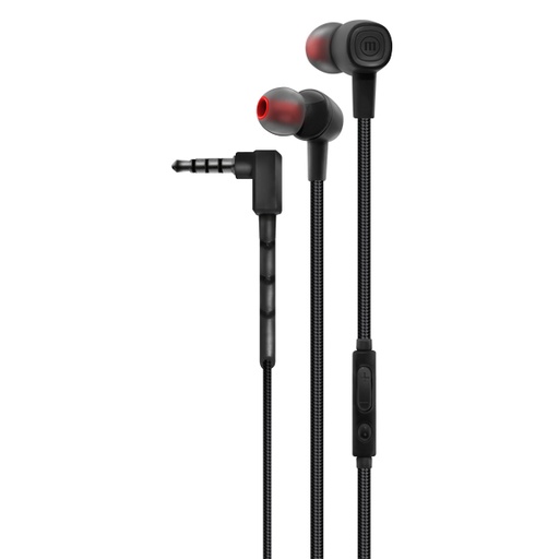 [348347] Maxell SIN-8 Solid Earbud Negro Tokyo (6 Unidades)