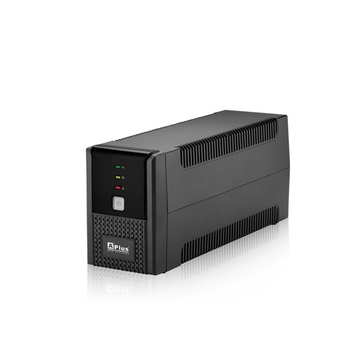 [8008504400050] APlus PLUS 5E-600N UPS Backup 600VA para PC escritorio, Line Interactive UPS 600VA/480W, 8 Salidas