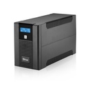 APlus PLUS 5L-US1000N UPS Backup 1000VA para PC escritorio con pantalla LCD, Line Interactive UPS 1000VA/600W, 10 Salidas, LCD Interfaz, Software Incluido